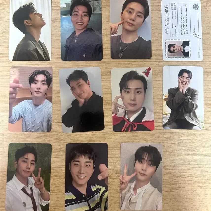 [BUNJANG] Young K Photocard Bundle Set / 영케이 포카 11장 일괄 판매