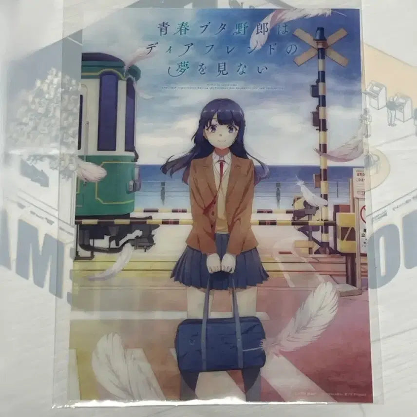[BUNJANG] Seishun Buta Yarou Shoko Makinohara A5 Clear File / 청춘돼지 마키노하라 쇼코 클리어파일