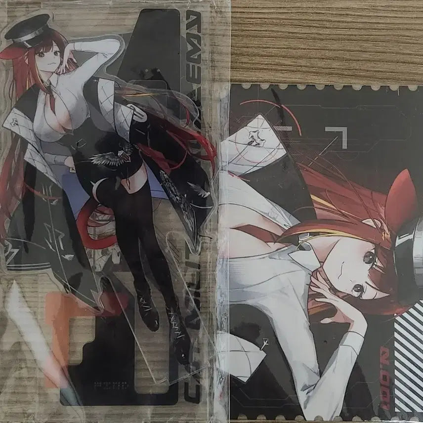 [BUNJANG] Stellive Akane Rize Academy Acrylic Standee with Postcard / 스텔라이브 아카네리제 사관학교 아크릴 스탠드