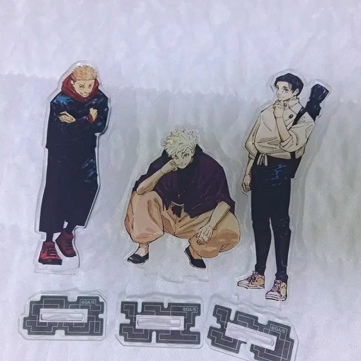 [BUNJANG] Jujutsu Kaisen Yuta Gojo Yuji Acrylic Stand Set / 주술회전 원화 아크릴 스탠드 유타 고죠 유지