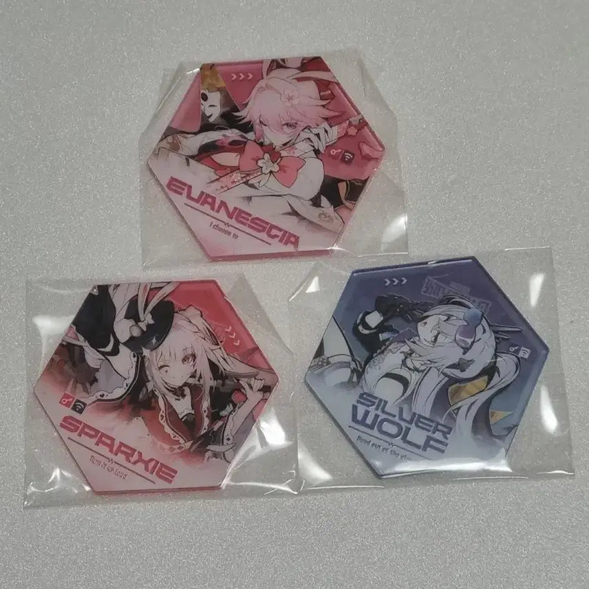 [BUNJANG] Honkai Star Rail Evasion Sparkle Silver Wolf Acrylic Magnet / 에바네시아 스파키 은랑 아크릴 마그넷