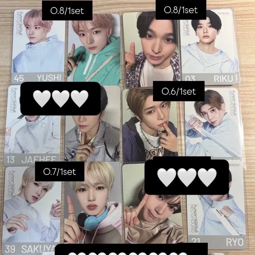 [BUNJANG] NCT WISH Neo City: Japan 10th Anniversary Pop-Up Photocard / 엔시티 위시 10주년 팝업 네오그라운드 양도
