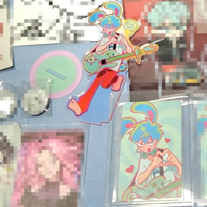 [BUNJANG] A-STAGE Till Rabbit Acrylic Stand + Photocard / 에이스테 토끼 틸 아크릴+포카 판매