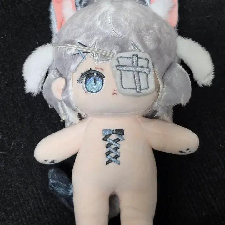 [BUNJANG] 20cm Gray Cat Plush (Unbranded) / 무속성 20cm 회색 고양이