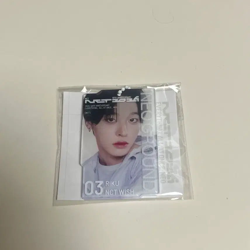 [BUNJANG] NCT NEO CITY 10th Anniversary Pop-up Riku Lenticular Photocard / 리쿠 렌티큘러