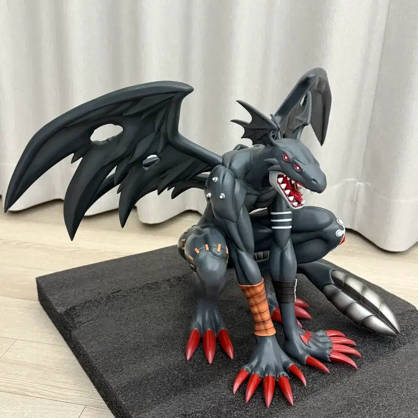 [BUNJANG] Digimon Kaiser &amp; Beelzemon Resin Figure Set / sun데블드라몬, 디지몬레진 피규어