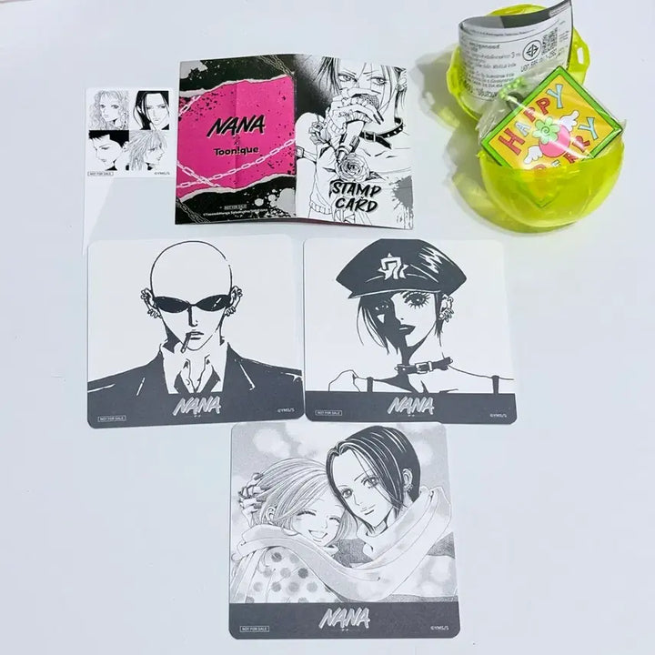 [BUNJANG] NANA Yazawa Ai "Happy Berry" Keychain &amp; Cafe Exclusive Bundle / 야자와아이(내남자친구이야기)키링 /NANA 나나 투니크 카페 특전 일괄