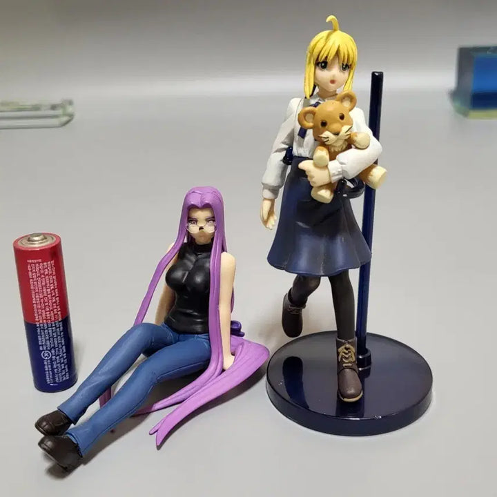 [BUNJANG] Fate/stay night TFC Saber &amp; Rider Trading Figure Set / 유진 TFC 페이트 / 스테이나이트 트레이딩 고전 피규어 세이버 라이더