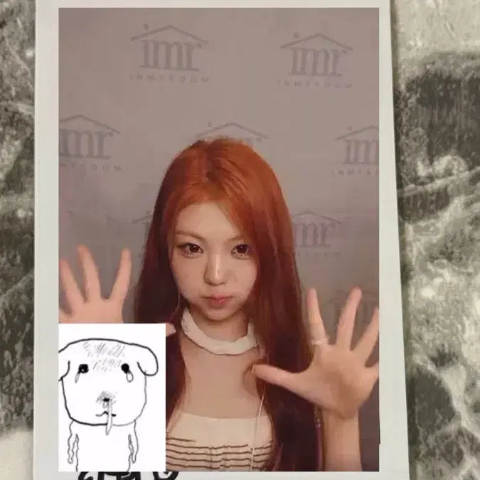 [BUNJANG] Kim Ri Won Signed Polaroid / 2600718 김리원 싸인 폴라로이드 판매합니다