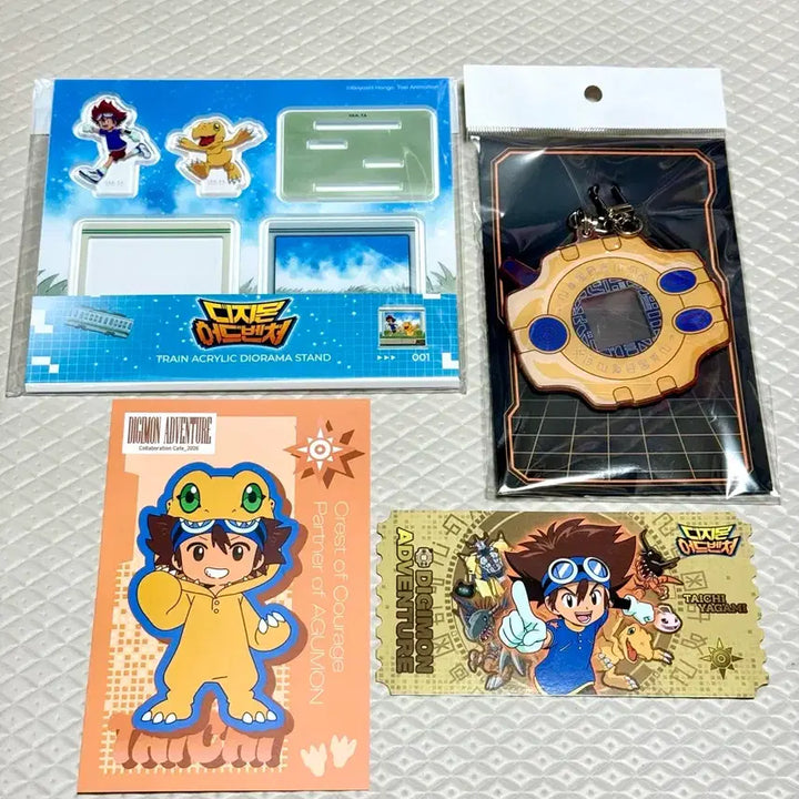 [BUNJANG] Digimon Taichi Agumon Bundle Set / 일괄) 디지몬 태일아구몬 세트