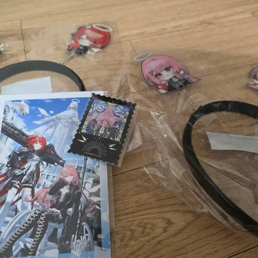 [BUNJANG] Arknights AGF Postcard Headband Bundle / 명일방주 agf 우표 엽서 머리띠