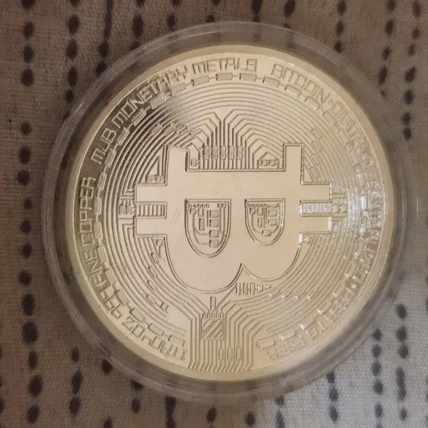 [BUNJANG] Bitcoin Metal Coin 999 Pure Copper / 비트코인 금속 코인 999 퓨어 코퍼