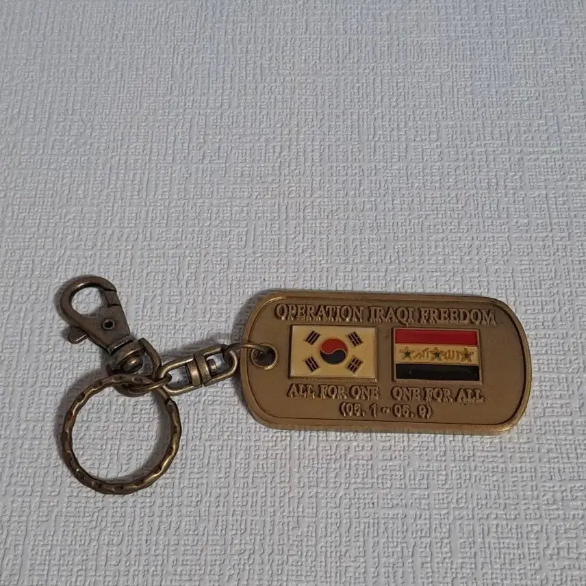 [BUNJANG] Zaytun Unit Military Coin Military Gear Keyring / 군대코인 [ 자이툰 부대 ] 부대코인 군장키링 희귀수집품