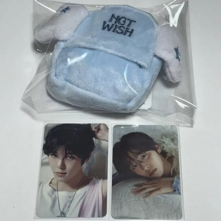 [BUNJANG] NCT WISH Seven Eleven Bag Charm Keychain Photocard Set SION Riku / 엔시티 위시 세븐일레븐 가방 키링 포토카드 세트 시온 리쿠