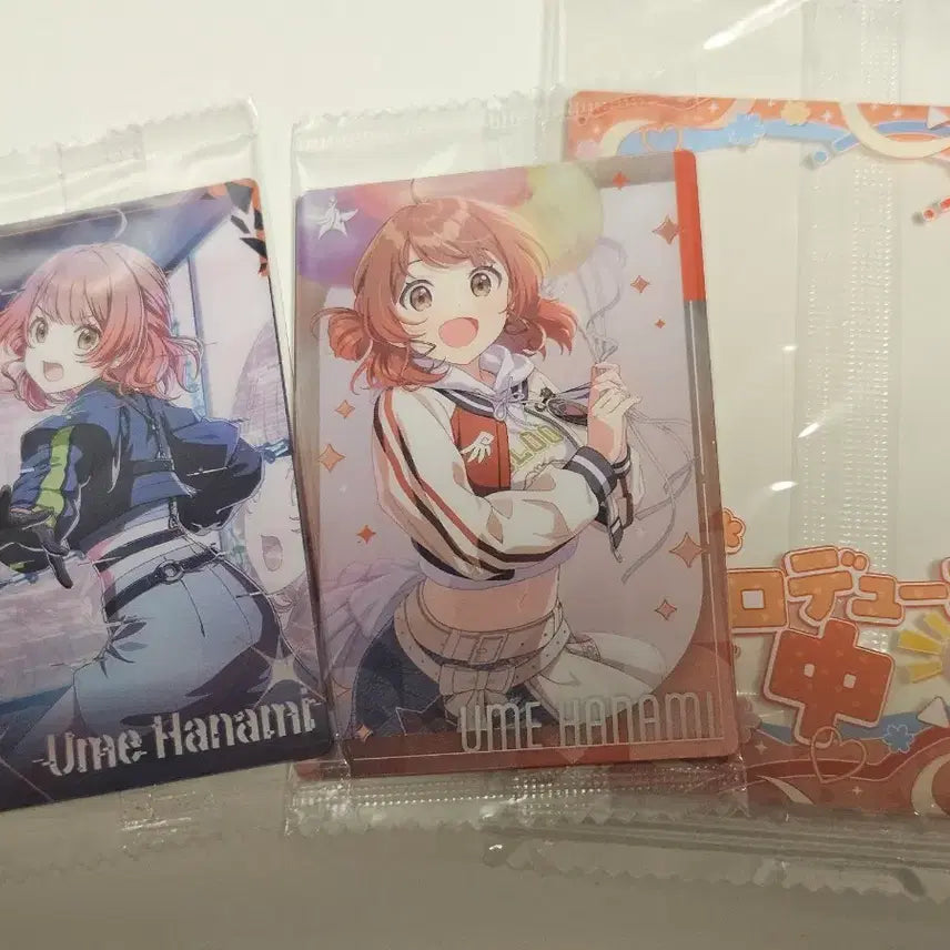 [BUNJANG] Gakuen Idolmaster Hanami Ume Wafer Card &amp; Frame Set / 학원마스 하나미 우메 웨하스 카드, 프레임 학원 아이돌마스터