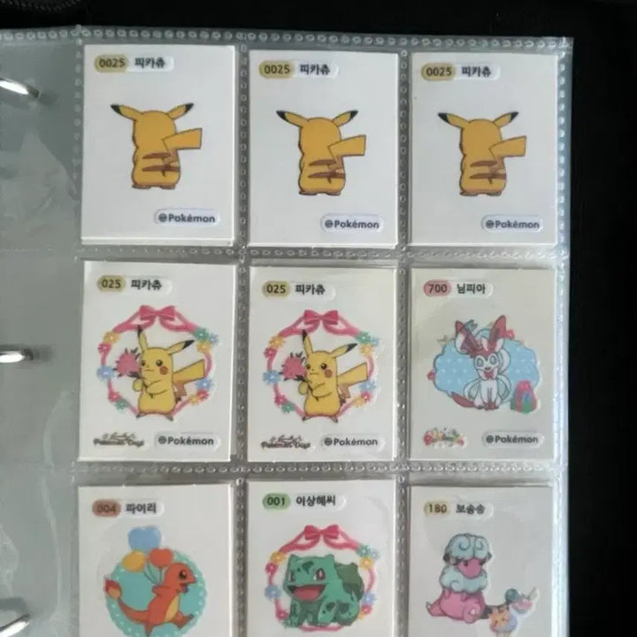 [BUNJANG] Pokemon Stickers Bundle / 포켓몬스터 띠부띠부씰