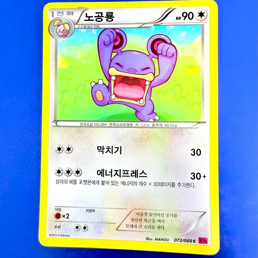 [BUNJANG] Pokemon Card Ancient Card XY No-Dinosaur Card 2014 / 포켓몬카드 2014년 고대카드 XY 노공룡 카드
