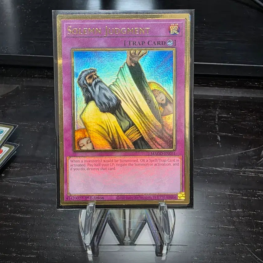 [BUNJANG] Yu-Gi-Oh! Judgment of the Divine Premium Gold Rare English Edition / 유희왕 신의 심판 프리미엄 골드 레어 영판