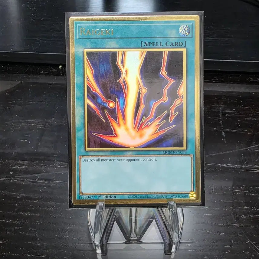 [BUNJANG] Yu-Gi-Oh! Lightning Premium Gold Rare (MGED-EN038) English Edition / 유희왕 번개 프리미엄 골드 레어 영판