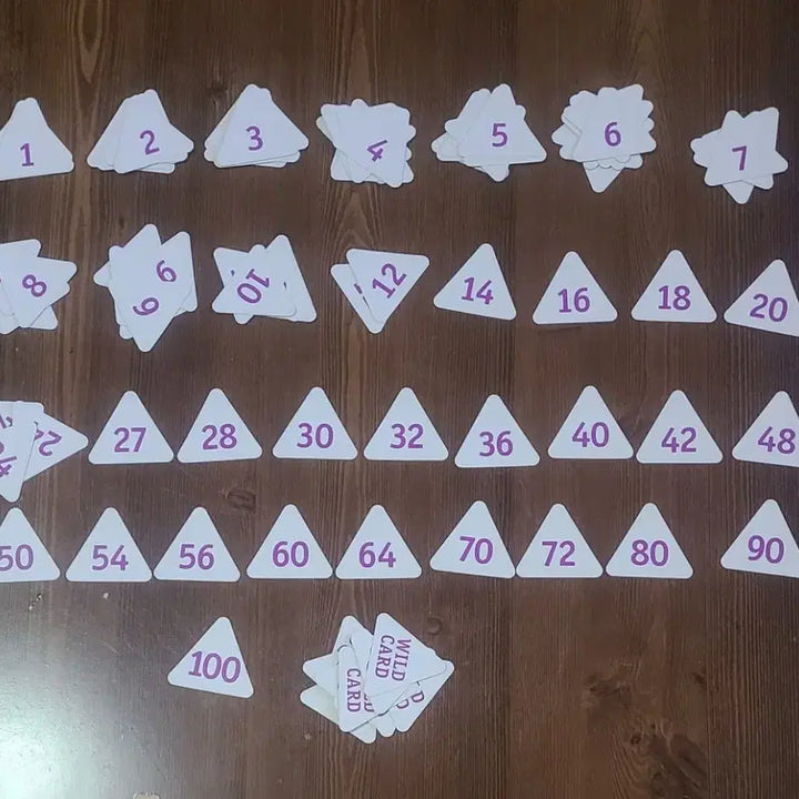 [BUNJANG] TriviaFacta Math Board Game / 수학 보드게임 트라이펙타