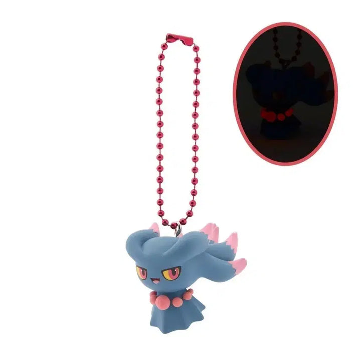 [BUNJANG] Pokemon Lunatone Glow-in-the-Dark Figure Keychain (Sealed) / 포켓몬 야광 축광 피규어 가챠 무우마 미개봉