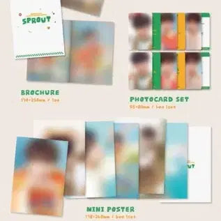 [BUNJANG] INFINITE Nam Woo Hyun Official Membership Kit Bundle Set (Season 1 &amp; 2) / 남우현 새싹 1기 2기 키트 일괄