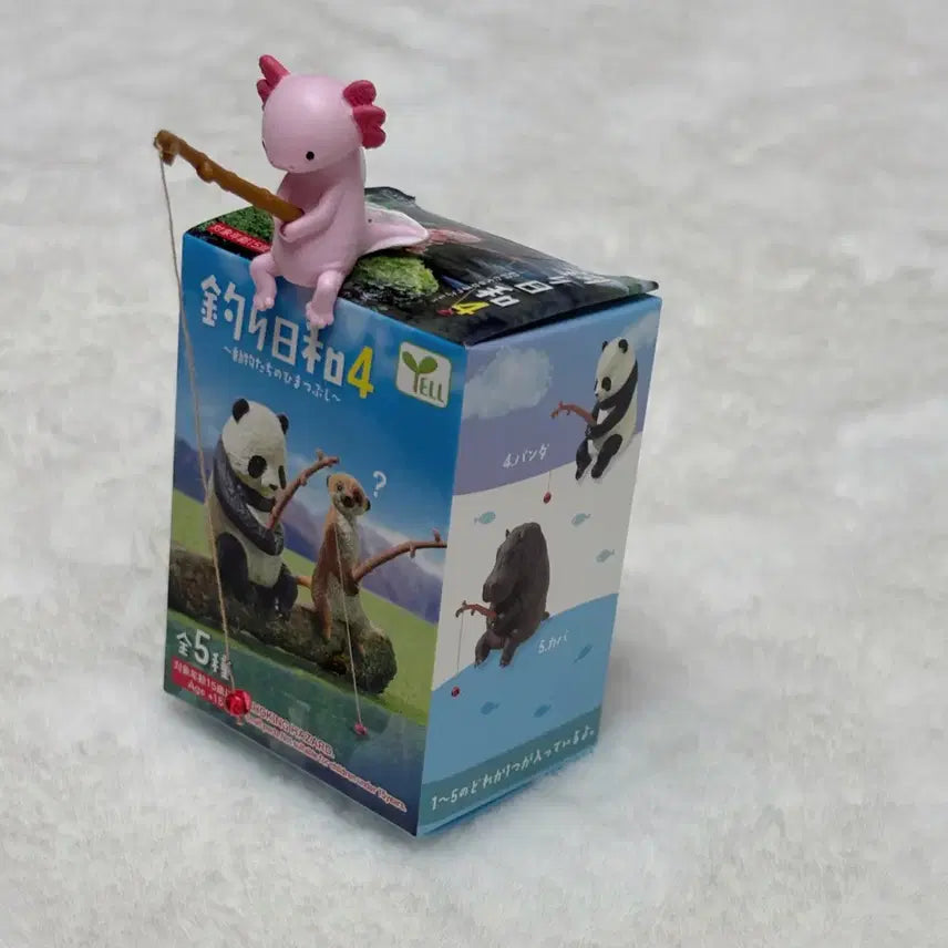 [BUNJANG] Good Day to Fish Series Axolotl Figure / 일본 낚시하기 좋은날 시리즈 피규어 우파루파(아홀로틀) 버전