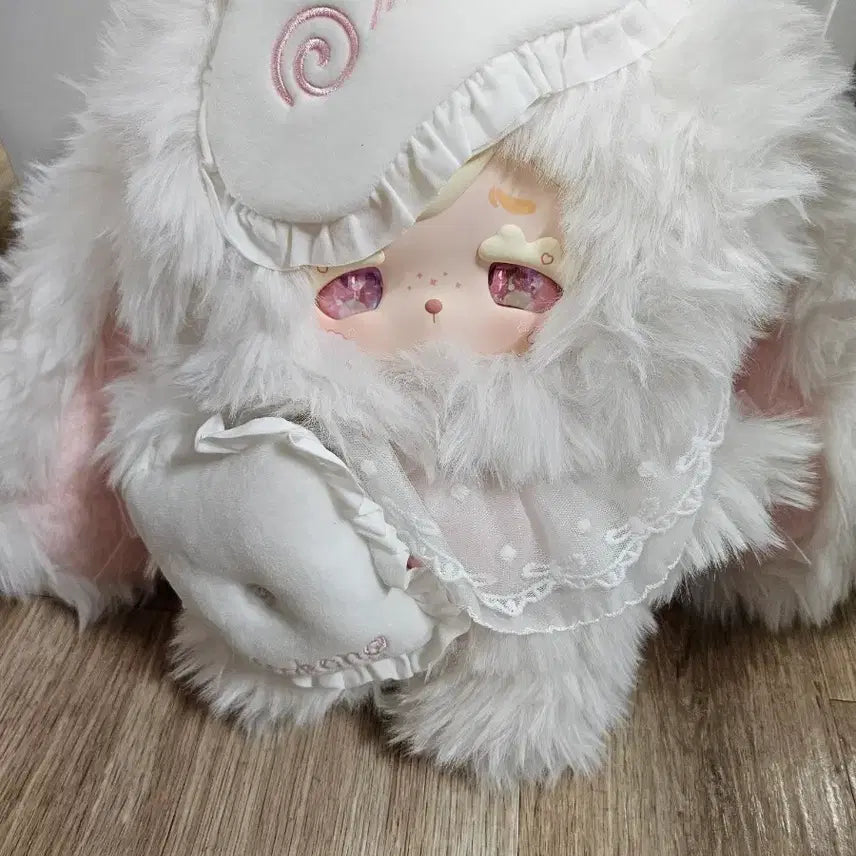 [BUNJANG] Cocono Rabbit Plush Cushion with Pajama Set Outfit / 코코노 토끼쿠션