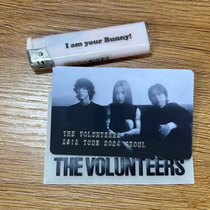 [BUNJANG] Yerin Baek Bunny Lighter + Volunteers Asia Tour Card Bundle Set / 백예린 bunny 라이터 + 발룬티어스 아시아 투어 카드 일괄