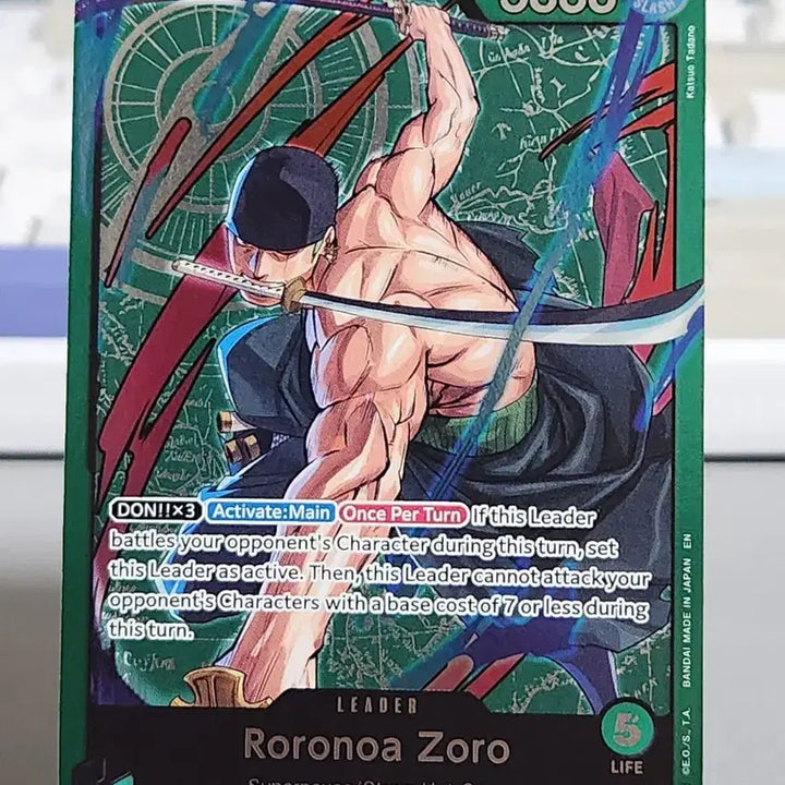 [BUNJANG] One Piece Card Run to the Together Zoro Leader OP12-020 / (영판) 원피스카드 런투게더 조로 리더 OP12-020