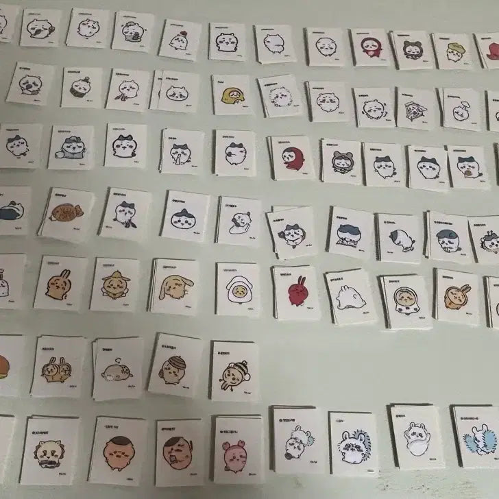 [BUNJANG] Cheekawa Tteokbokki Sticker Collection (Secret, Classic) / 먼작귀 치이카와 띠부씰 시크릿 고전 스티커 교환 1탄 2탄 3탄