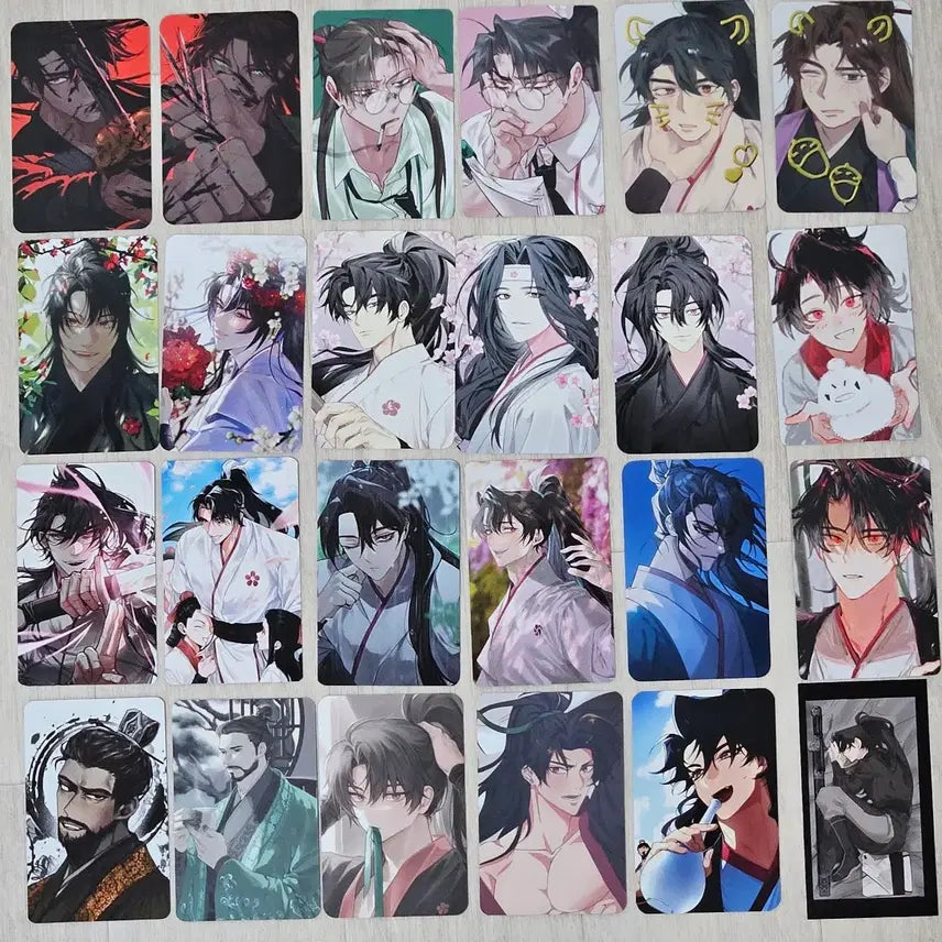 [BUNJANG] Hwasan Gwihwan Cheongmyeong Photocard Bundle Set (Cheongmyeong Focused, includes Dangbo, Danggunak, etc.) / 화산귀환 청명포카 일괄 (청명 위주, 그 외 당보, 당군악, 등)