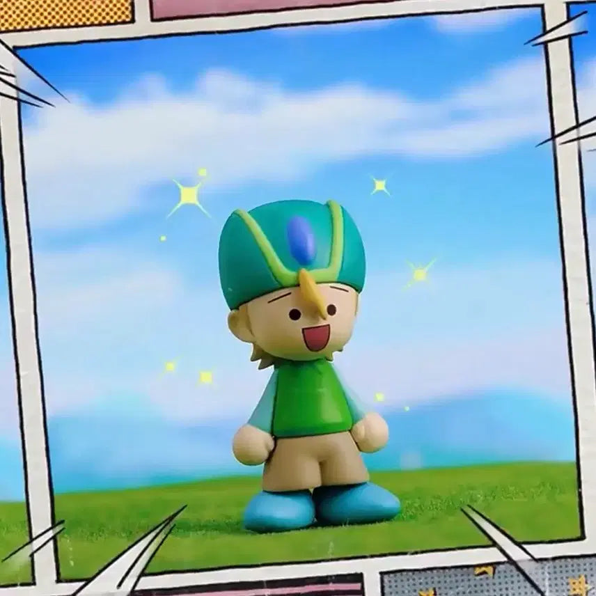 [BUNJANG] Digimon Wooden Doll - Riki / 디지몬 목각인형 - 리키