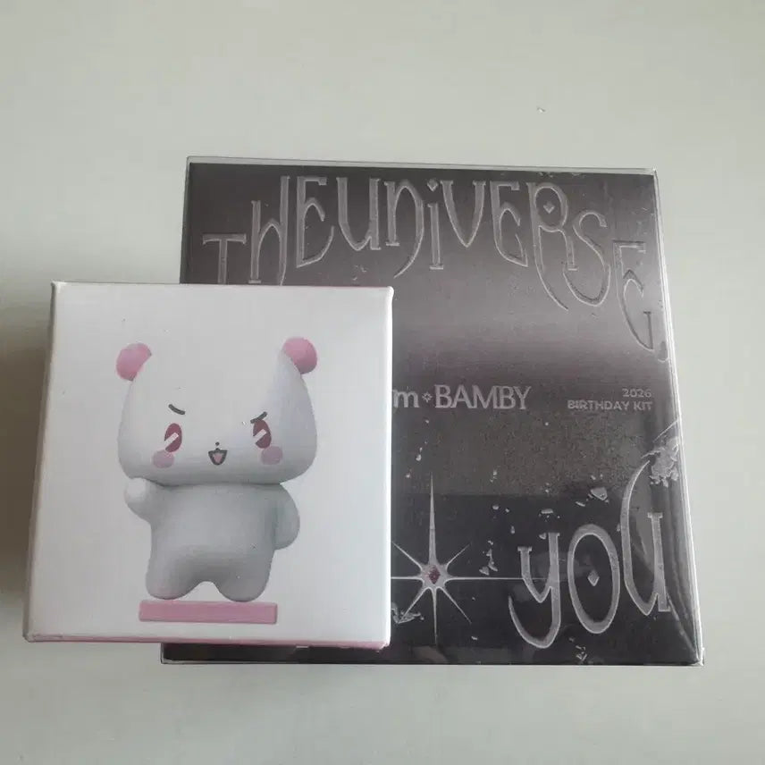 [BUNJANG] Bambi 2026 Birthday Kit + Meumemimu Figure Set / 2026 밤비 생일키트 + 므메미무 미므 피규어 세트