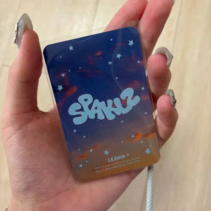 [BUNJANG] Backlight Taiwan Sparkles Photocard / 백라이트 대만 백라 특전 스파클즈 포토카드