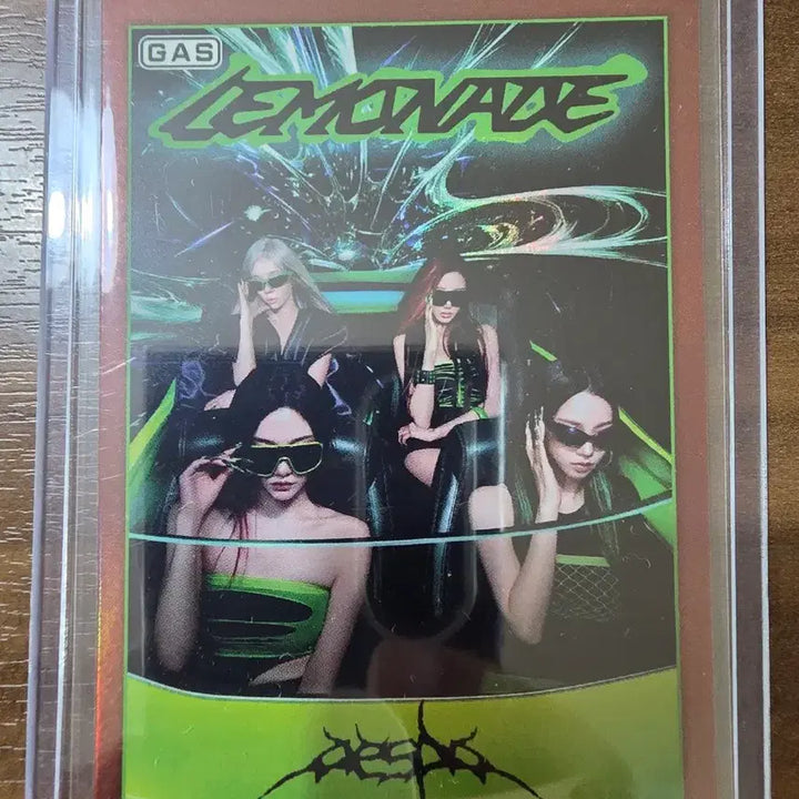 [BUNJANG] Aespa X Gas Trading Card Bronze Foil Member Group / AESPA(에스파) X GAS 카드 멤버 단체 (브론즈 포일)