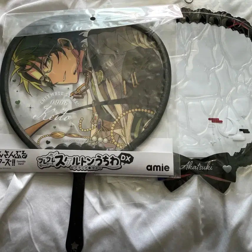 [BUNJANG] Ensemble Stars Keito Uchiwa with Cover Bundle Set / 앙스타 케이토 우치와 우치와커버 일괄판매