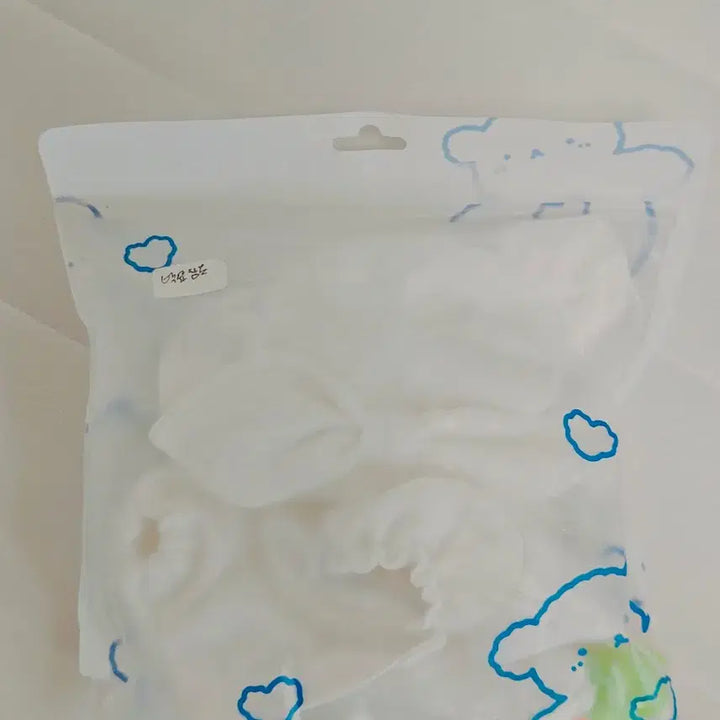 [BUNJANG] 20cm Doll Clothes Set Bunny Pajamas / 무속성 솜인형 20cm 인형옷 백묘잠옷 토끼잠옷 판매합니다