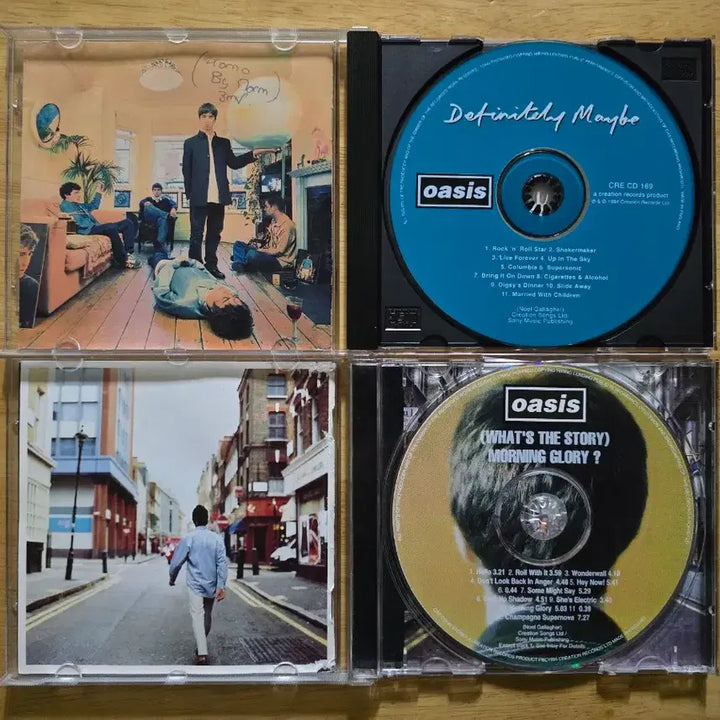 [BUNJANG] Oasis UK First Pressing CD Album Bundle Set / CD 음반 oasis 오아시스 영국반 초판 앨범 6장 모음