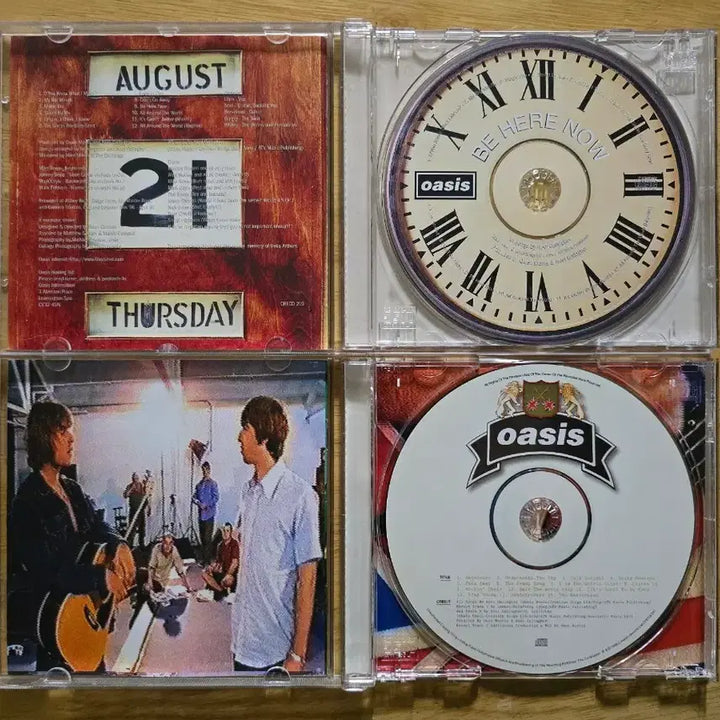 [BUNJANG] Oasis UK First Pressing CD Album Bundle Set / CD 음반 oasis 오아시스 영국반 초판 앨범 6장 모음