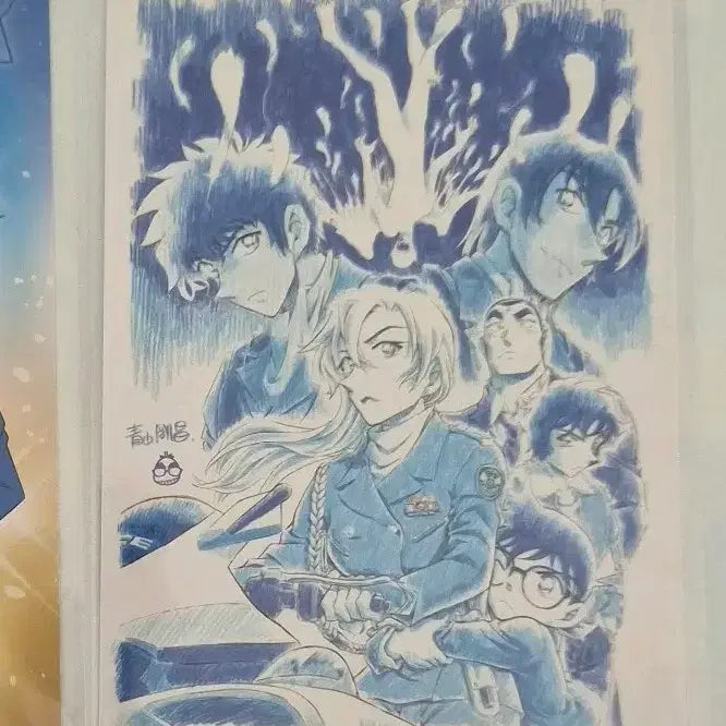 [BUNJANG] Detective Conan: The Last Wizard of the Sky Postcard / 명탐정코난 하이웨이의 타천사 코난플라자 엽서