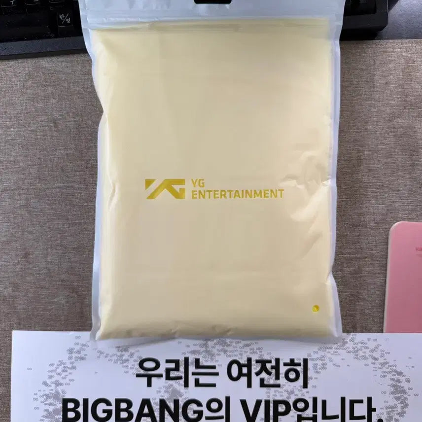 [BUNJANG] BIGBANG Gocheok Dome Final Concert Slogan &amp; Raincoat Set / 빅뱅 고양 막콘 슬로건, 우비 팝니다