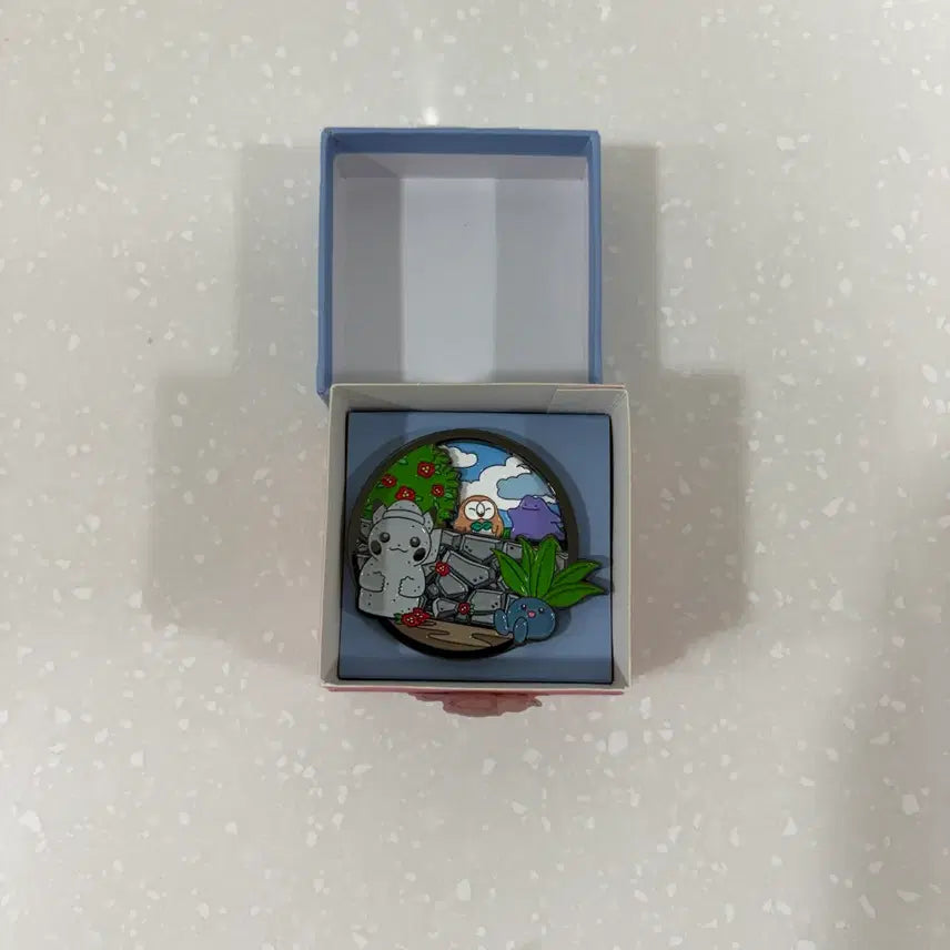[BUNJANG] Jeju Pokémon Badge Set / 제주 포켓몬 뱃지 돌하르방피카츄+해녀야돈+해녀피카츄+신뇽+이상해꽃+롱스톤 세트