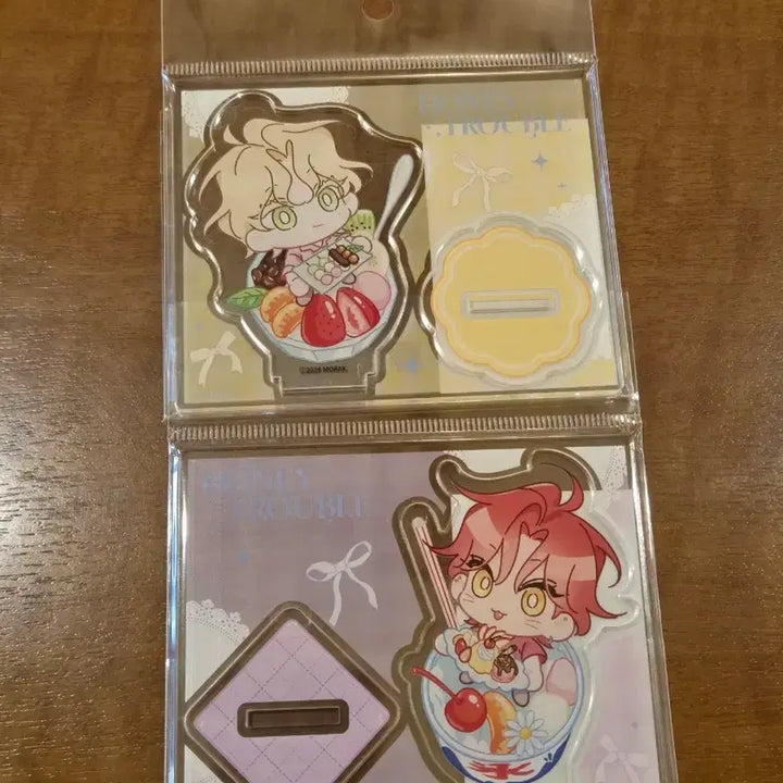 [BUNJANG] Honey Trouble Japan Pop-Up SD Character Acrylic Stand Set / 미개봉 허니트러블 일본 팝업 SD 캐릭터 아크릴 스탠드 세트