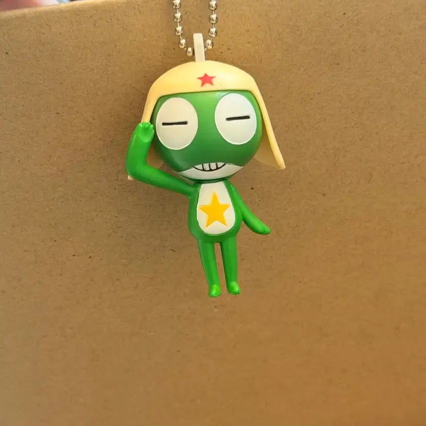 [BUNJANG] Retro Keroro Face-Changing Keychain / 얼굴 바뀌는 케로로 키링 (고전)
