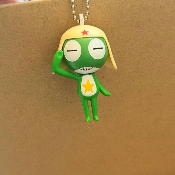 [BUNJANG] Retro Keroro Face-Changing Keychain / 얼굴 바뀌는 케로로 키링 (고전)