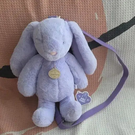 [BUNJANG] Purple Rabbit Plush Bag / 퍼플 토끼 인형 가방