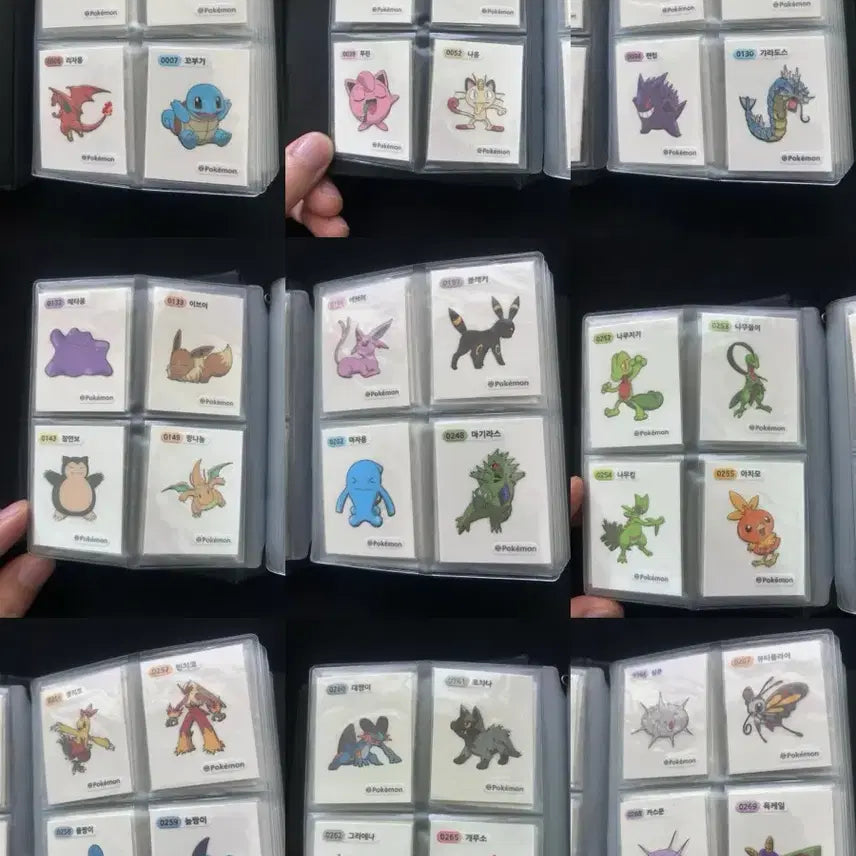 [BUNJANG] 2023 Pokemon Season 1 Sticker Set (139 Variants) / 2023년 포켓몬 시즌1 띠부씰 139종 전종 판매합니다