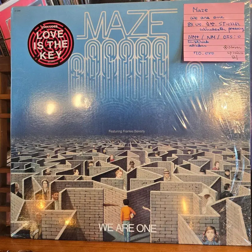 [BUNJANG] Maze We Are One US First Press LP / Maze.we are one.83.US.초반.NM+/NM.민트급LP