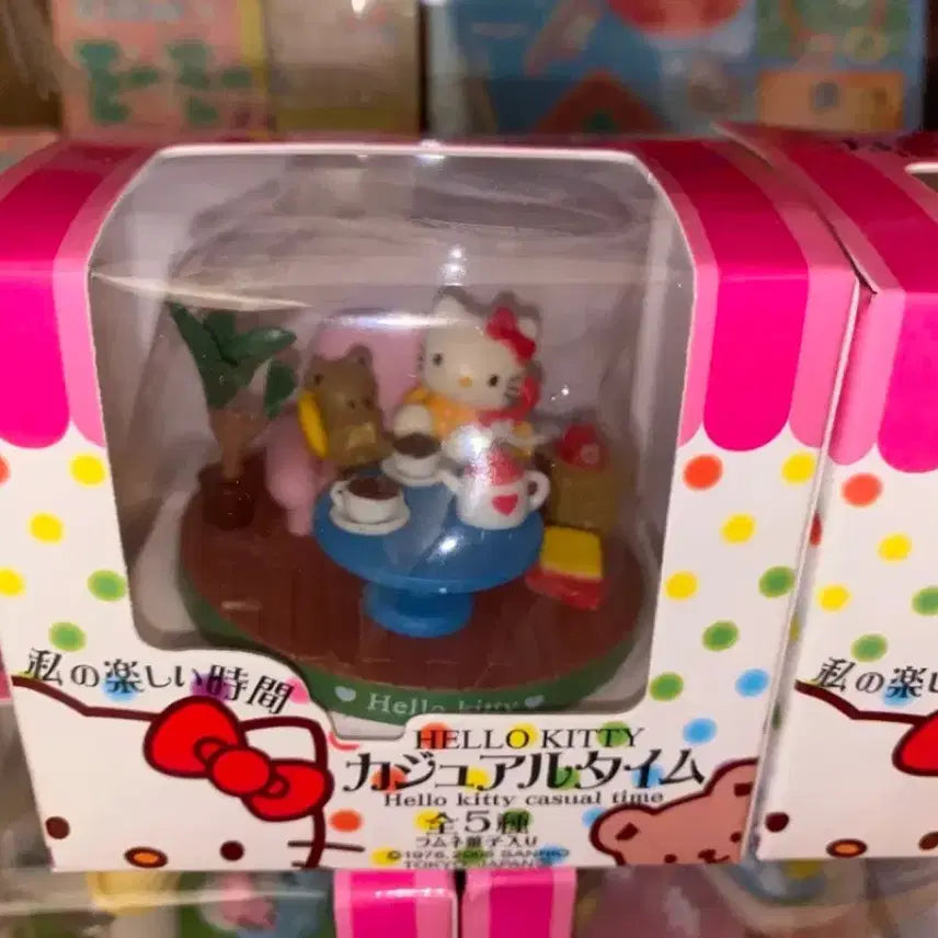 [BUNJANG] Sanrio Hello Kitty Casual Time Doll Figure / 일본고전풍 캐쥬얼타임 키티 캐주얼타임 인형 피규어